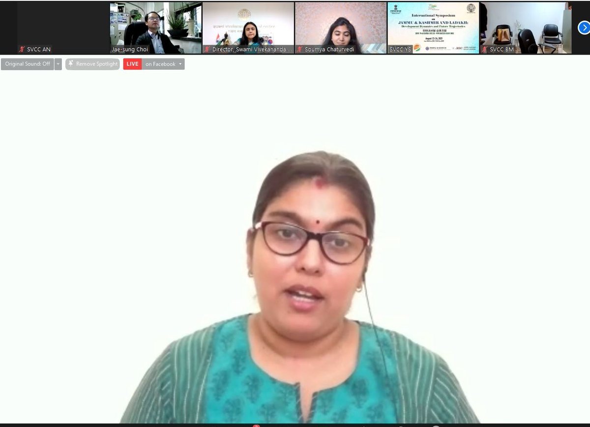 ICCSeoul's tweet photo. #WorkingSession1
International Symposium
#JAMMU & #KASHMIR AND #LADAKH
Development Dynamics & Future Trajectories
Ms. Aayushi Ketkar @JNU_official_50 Member #JammuKashmirStudyCentre moderated Session on Evolving #InternalSecurity Situation @iccr_hq @indfoundation @yonseiuniversiy https://t.co/FtUfo8oxFA