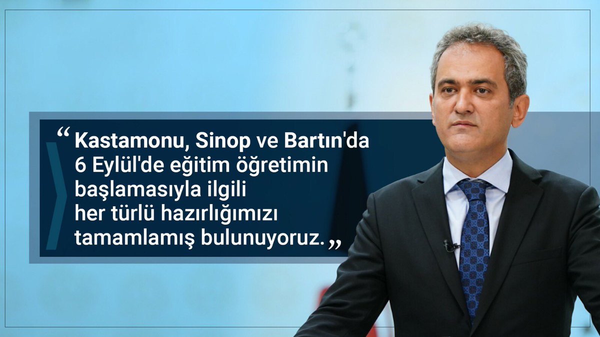 Kastamonu ve Sinop’ta Selden Etkilenen Bölgelerde İncelemelerde Bulunan Bakan Özer, Okullarla İlgili Açıklama Yaptı