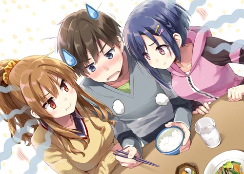 『ぼくリメ』のアニメ第七話はもう観てくれましたか? 本日はアニメ第七話の内容となる原作のイラストをご紹介! 和気藹々とみんなでご飯! なんだけどちょっと雰囲気が不穏……? このシーン、向かいの貫之も大変そうでしたね!
#ぼくリメ感想 