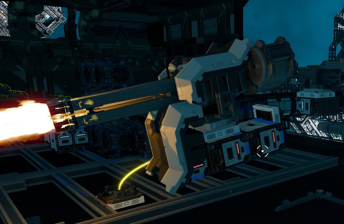 IStarbase's tweet image. #StarbaseGame

Over at #ITCStarbase we have some pretty awesome firepower. Checkout our first successful test from the R&amp;amp;D team. From concept to working in game and on ship. 

itcstarbase.com