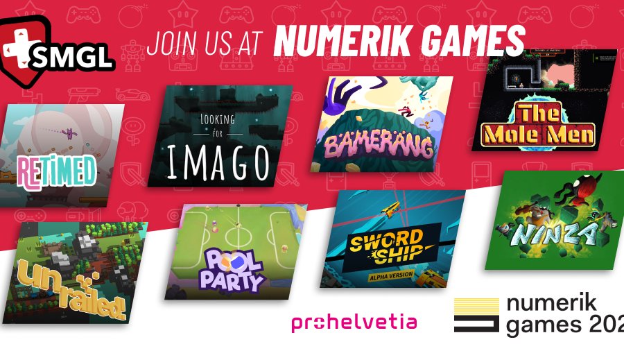 wunderbard_ch's tweet image. On se réjouit de tous vous retrouver ce week-end à @numerikgames !
Comme chaque année, nous serons présents. 
Mais c&apos;est la première fois avec autant de contenu :) 

-&amp;gt; 8 jeux suisses 
-&amp;gt; 8 invités spéciaux
-&amp;gt; 40m2 de fun
-&amp;gt; 5h de live 

Pour en savoir plus, suivez le thread :