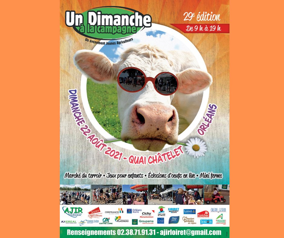 JA Loiret (@jaloiret) on Twitter photo 2/2
👏 Merci à tous d'avoir contribué au #DAC2021
🤝 <a href="/PassionCereales/">Passion Céréales</a>, AJIR, Cichy Manutention, Loiret Agricole et Rural, mairie de Saint-Jean-de-Braye, Orléans Gestion, AS Centre Loire, Chesneau Agricultures et Technologies, Chambre d’agriculture du Loiret 2/2
👏 Merci à tous d'avoir contribué au #DAC2021
🤝 <a href="/PassionCereales/">Passion Céréales</a>, AJIR, Cichy Manutention, Loiret Agricole et Rural, mairie de Saint-Jean-de-Braye, Orléans Gestion, AS Centre Loire, Chesneau Agricultures et Technologies, Chambre d’agriculture du Loiret