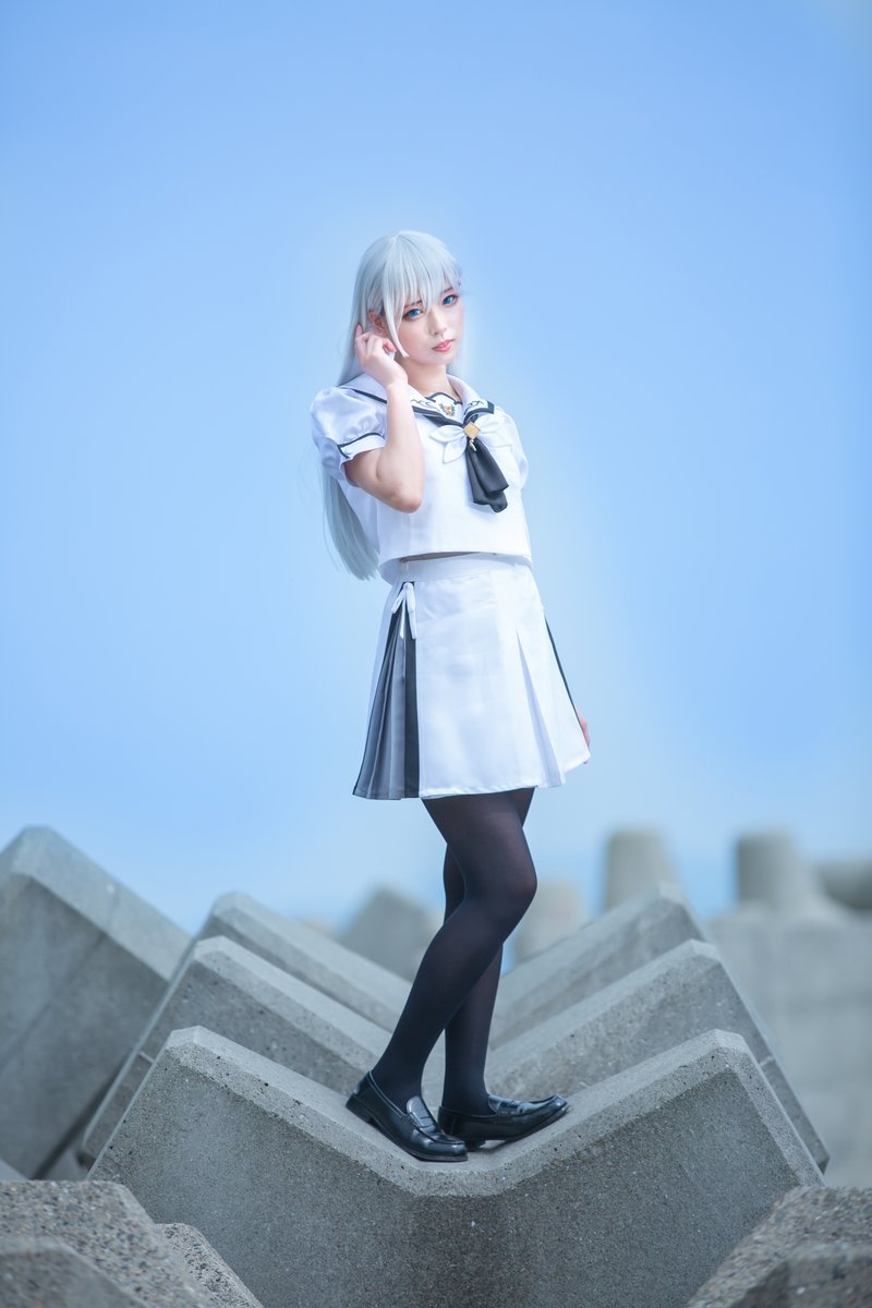 cosplay】 Summer Pockets 鳴瀬しろは 📸:@MobamasPp