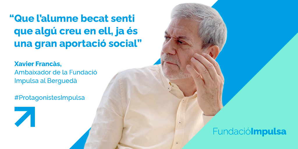 FundacioImpulsa's tweet photo. 🌞El Xavier Francàs és #Ambaixador i el 2019 va ser un dels responsables de situar el #Berguedà com a primera comarca de Catalunya en la recollida de residus porta a porta
A l'#AgostImpulsa d’avui posa de manifest el rerefons social de la Fundació.
👉 https://t.co/xDEybfRSQX https://t.co/7YpKVFdYg9