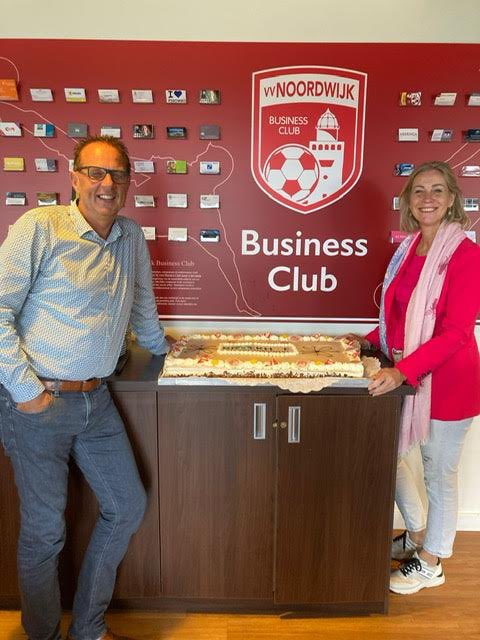 Helaas afgelopen zaterdag geen punten voor Noordwijk 1, maar  Broekhof Interim Management scoorde wel als taartsponsor bij de aftrap van het nieuwe voetbalseizoen. Heerlijk! Reuze bedankt! #nextstoptec