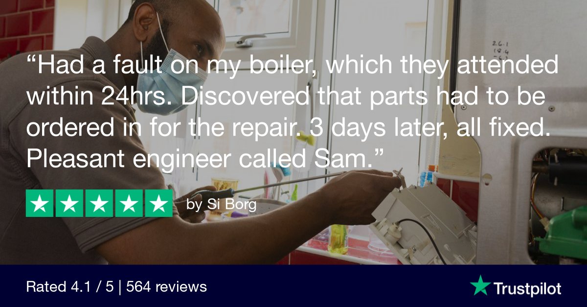 If you have issues with your boiler, we are always on hand to ensure it’s working normally as soon as possible. Thank you Sam for doing a great job!