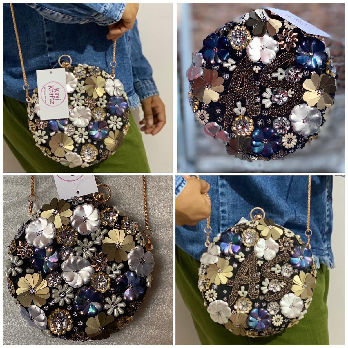 MV Resources (@mv_resources) on Twitter photo Round Embellished MicroBeaded Clutches with Initials. Designed and Manufactured by <a href="/kavi_kraftz/">Kavi.Kraftz</a> for your loved ones. Available in different shapes, designs and colors. For Order/Purchase DM <a href="/kavi_kraftz/">Kavi.Kraftz</a>.
#Kavitude #Kavikraftz Round Embellished MicroBeaded Clutches with Initials. Designed and Manufactured by <a href="/kavi_kraftz/">Kavi.Kraftz</a> for your loved ones. Available in different shapes, designs and colors. For Order/Purchase DM <a href="/kavi_kraftz/">Kavi.Kraftz</a>.
#Kavitude #Kavikraftz