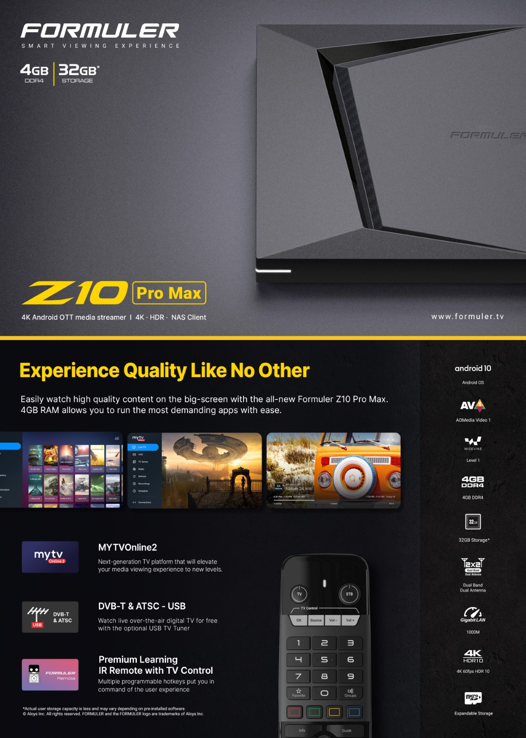 Formuler on Twitter "Experience Quality Like No Other. Easily watch