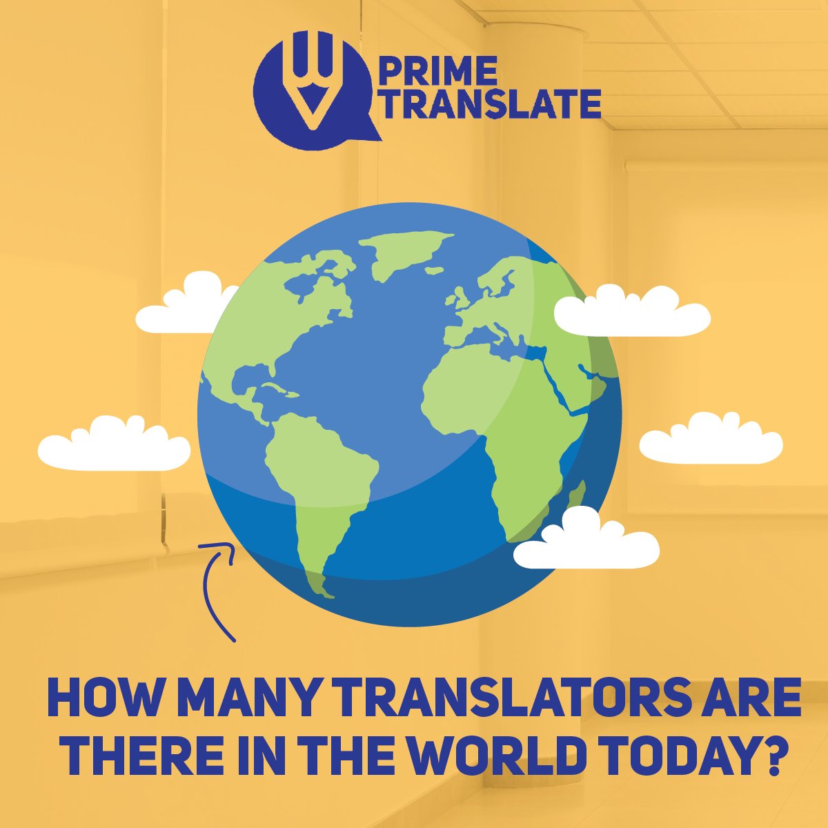 Did you know that there are approximately 640,000 translators worldwide?
Did you know that 56,920 from them are from the US?