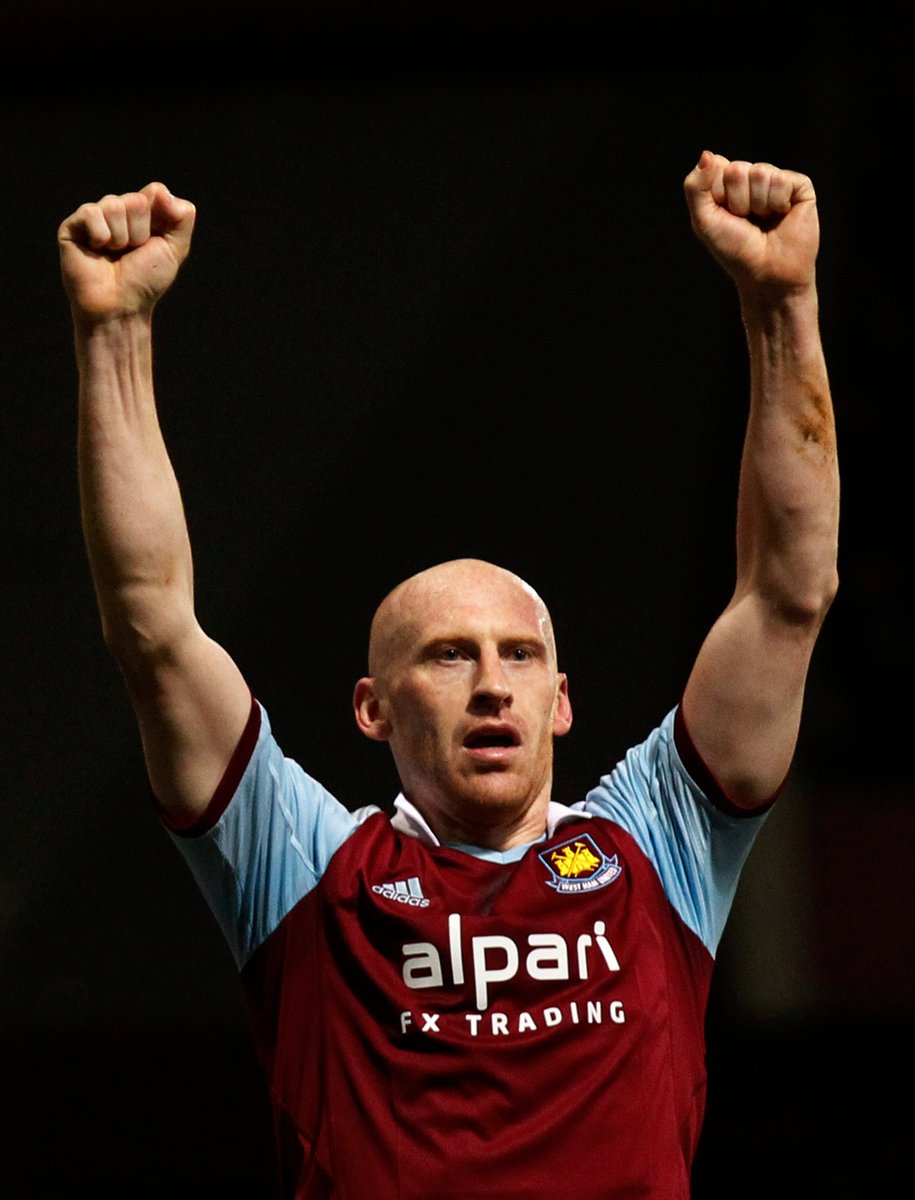 WestHam's tweet photo. 🎶 There's only one ginger Pelé... 🎶

Happy birthday, James Collins! 🥳 https://t.co/qhJXX1Lm0n