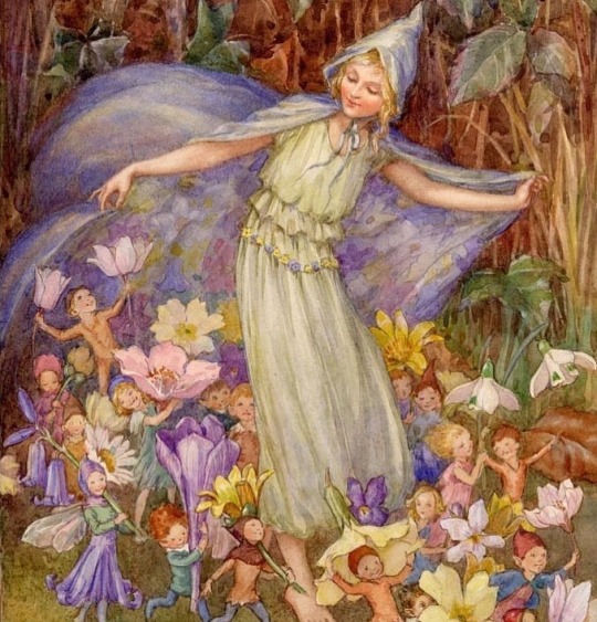 The Fairy Troupe by Margaret Tarrant
#fairies #gnomes #vintage #fantasyart #MargaretTarrant