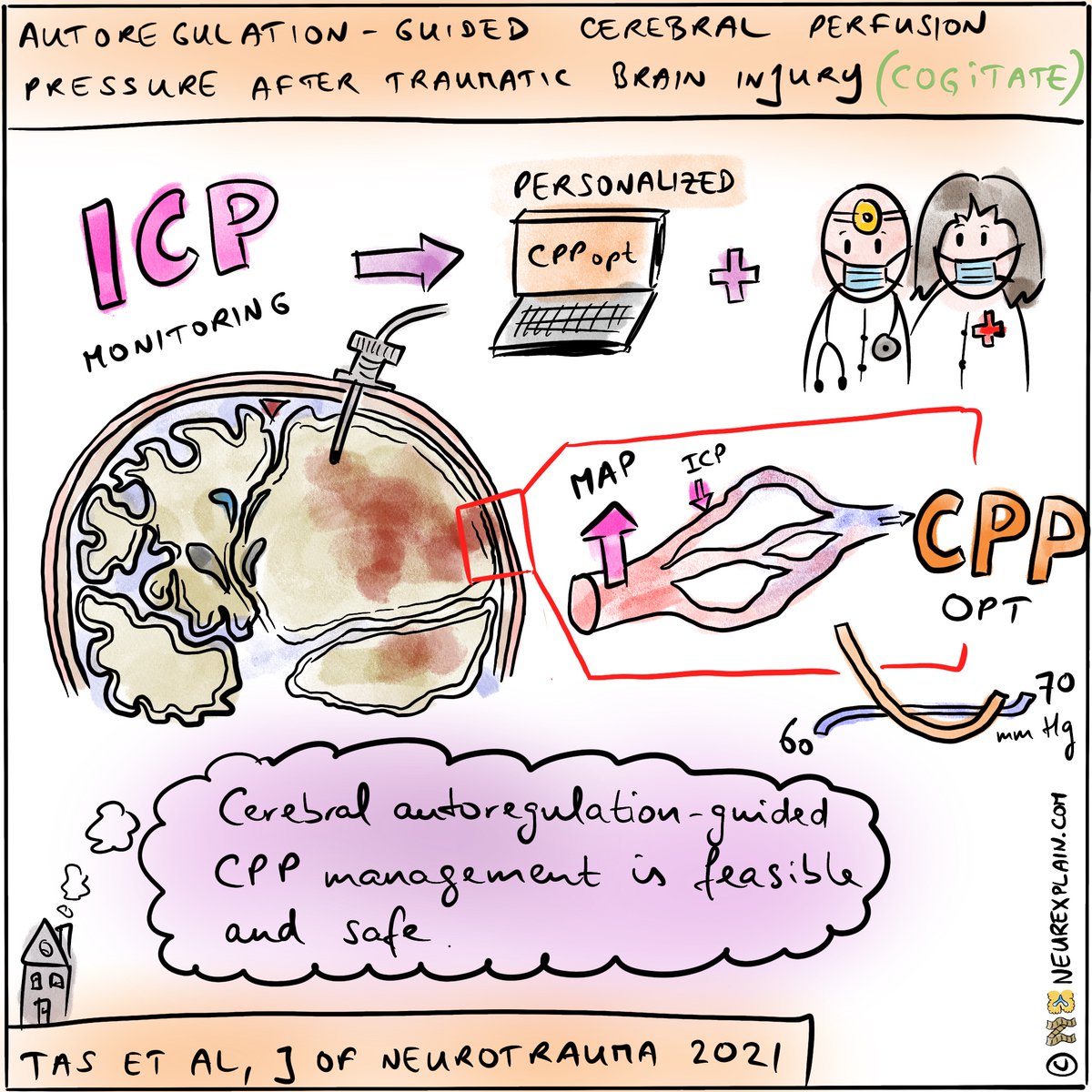 The Autoregulation-Guided Cerebral Perfusion Pressure after Traumatic Brain Injury (COGITATE) results have been published!! <a href="/AriErcole/">AriErcole</a> @DrSmielewski <a href="/Menon_Cambridge/">David Menon</a> <a href="/TasJeanette/">Jeanette</a> <a href="/iccvanderhorst/">Iwan van der Horst</a> <a href="/joseph_aotearoa/">Joseph Donnelly</a> <a href="/pja_hutch/">Peter Hutchinson</a> @erta_beqiri @GMeyfroidt 
Link: lnkd.in/dfjp-WDH