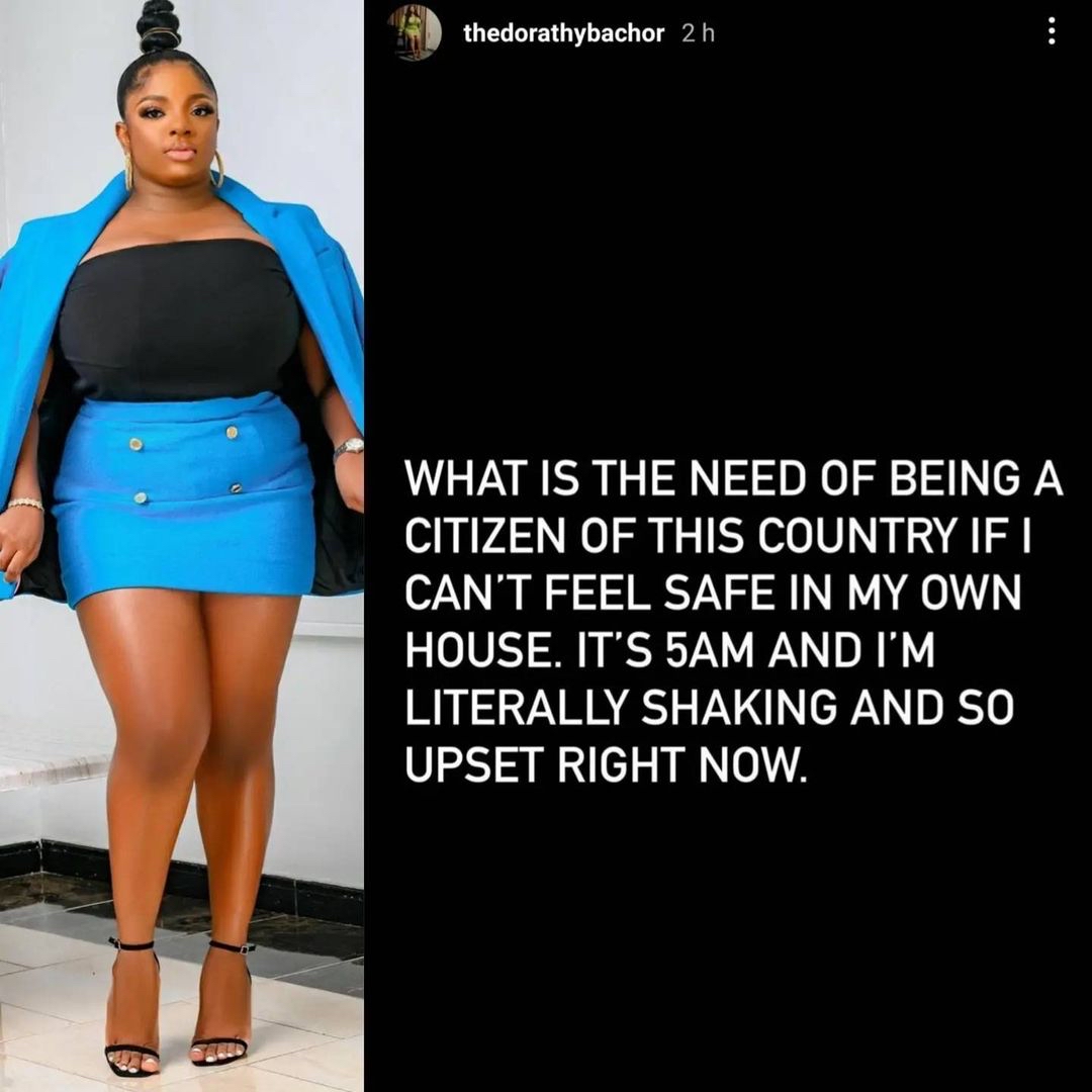 تويتر Gidi على تويتر Gidifeedbackup Reality Tv Star Dorathy Bachor Expresses Anger After Efcc Officers Broke Into Her Apartment This Morning August 23 While Searching For A Suspected Internet Fraudster naija
