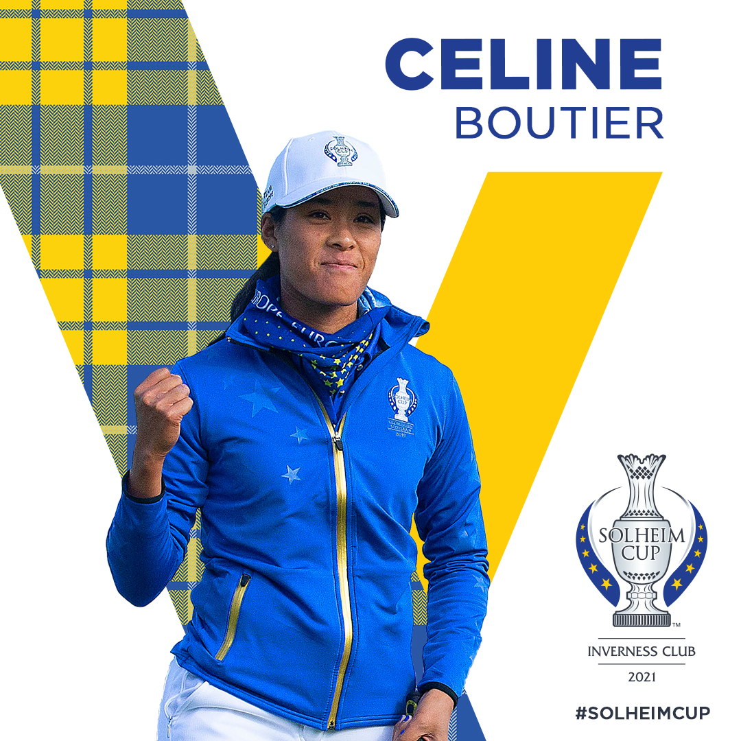 .@celineboutier is back. After winning 4 points from 4 at the last Solheim Cup, Celine is back on #TeamEurope Congratulations Celine 🇪🇺 #SolheimCup