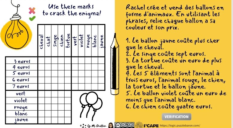 🤔🧐💥 logic puzzle template for @genially_en using <a href="/ScapEdu/">S'CAPE</a> drag-and-drop extension!
view.genial.ly/6120eea370ad99…
(Idea by Ines on Facebook group "Teaching with Genially")