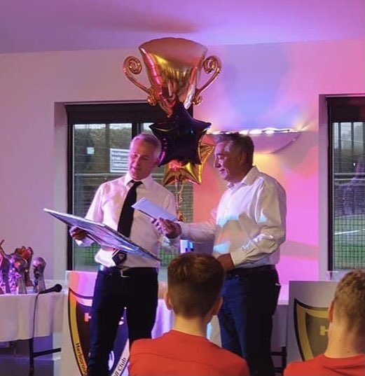 Feeling proud of my BIL <a href="/chrislewis6/">Chris Lewis</a> who stepped down yesterday after dedicating 10 yrs of his free time coaching a youth football club, whilst navigating the challenges of the corporate world. What a brilliant example for my nephew. Happy Retirement Monty 🤩⚽️ #HTFC