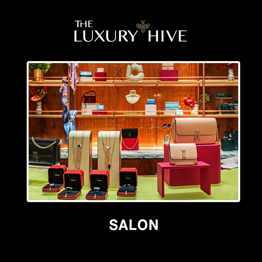 theluxuryhive's tweet photo. The Salon Privé opened its doors for the first time to VICs and representatives of the press, showcasing Cartier’s latest collections of jewellery, watches, leather goods and other accessories. https://t.co/UXzs78XBog