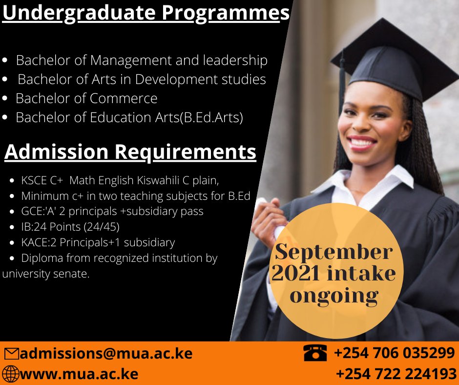 ManagementUNI's tweet photo. September 2021 Intake is in Progress.
Apply now!
#EnablingFutures
#September2021Intake
#impactingprogress https://t.co/vXCxQOe0VK