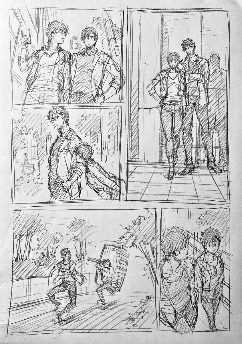 ラフ描き、CH
再掲&amp;お蔵出し2 