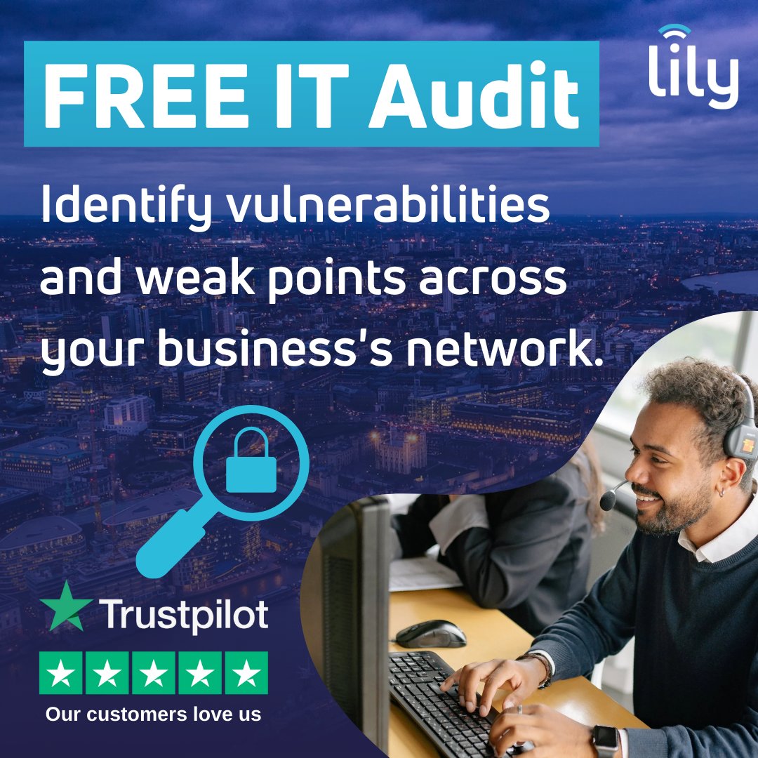 We are offering free site surveys to identify vulnerabilities across your business's network.🔒

We have a team of experts that have worked with businesses of different sizes and sectors.

Claim your FREE IT Audit by contacting our team today. ow.ly/P1M450FW1Qx

#ITSecurity