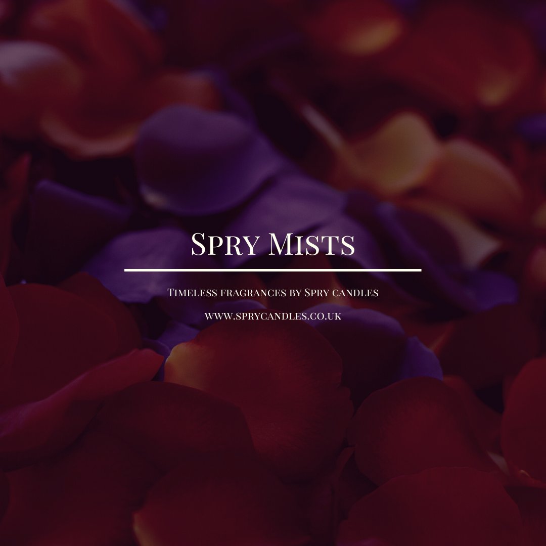 Do you love our fragrances? How does Shade of Noir or Aphrodite grab you...but in a mist? They are completely safe around children and pets and ideal for keeping your home fresh. Bring your rooms to life and go to our online shop and click mists. #SpryMists #Fragrance #Perfume