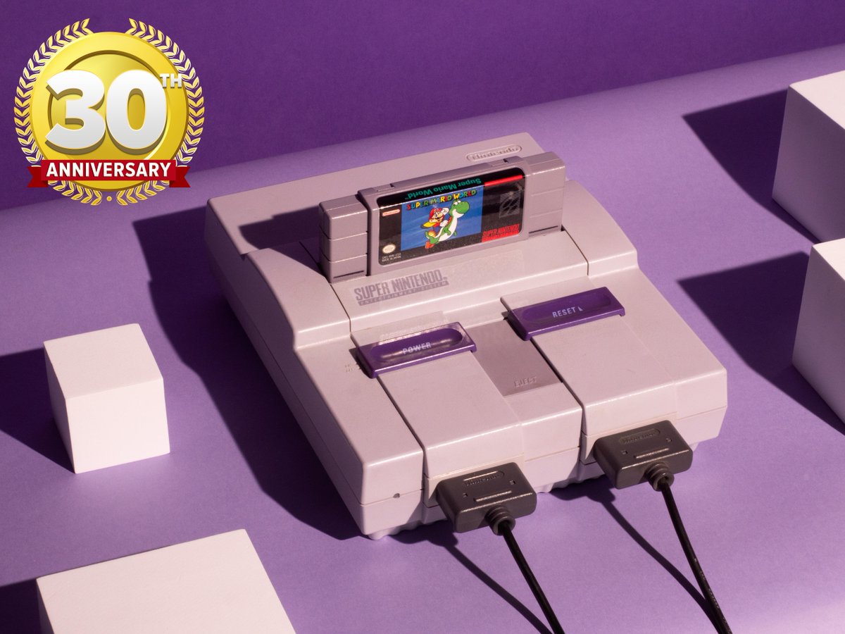 On this day 30 years ago, the Super Nintendo Entertainment System launched in North America! What are some of your favorite #SNES games and memories?