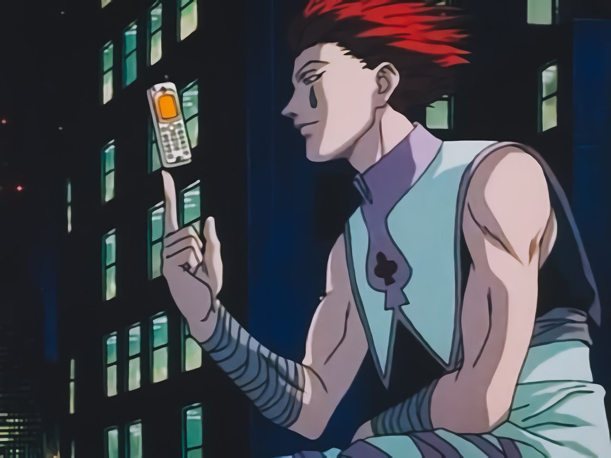 animevisuaIs___'s tweet photo. Anime: Hunter x Hunter (1999) https://t.co/9PRlLdo2pD