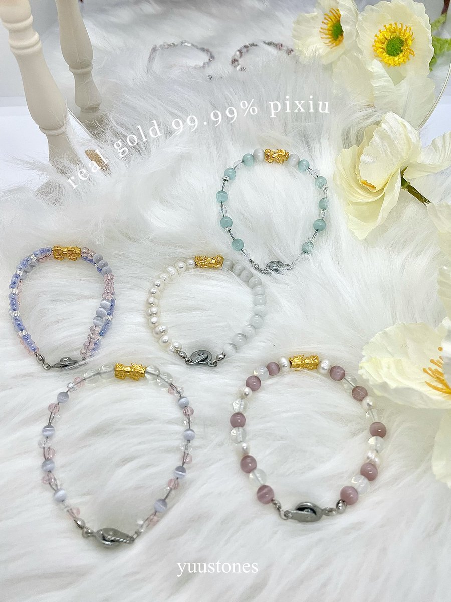 yuustones ⊹กำไลหินแท้ tweet media
