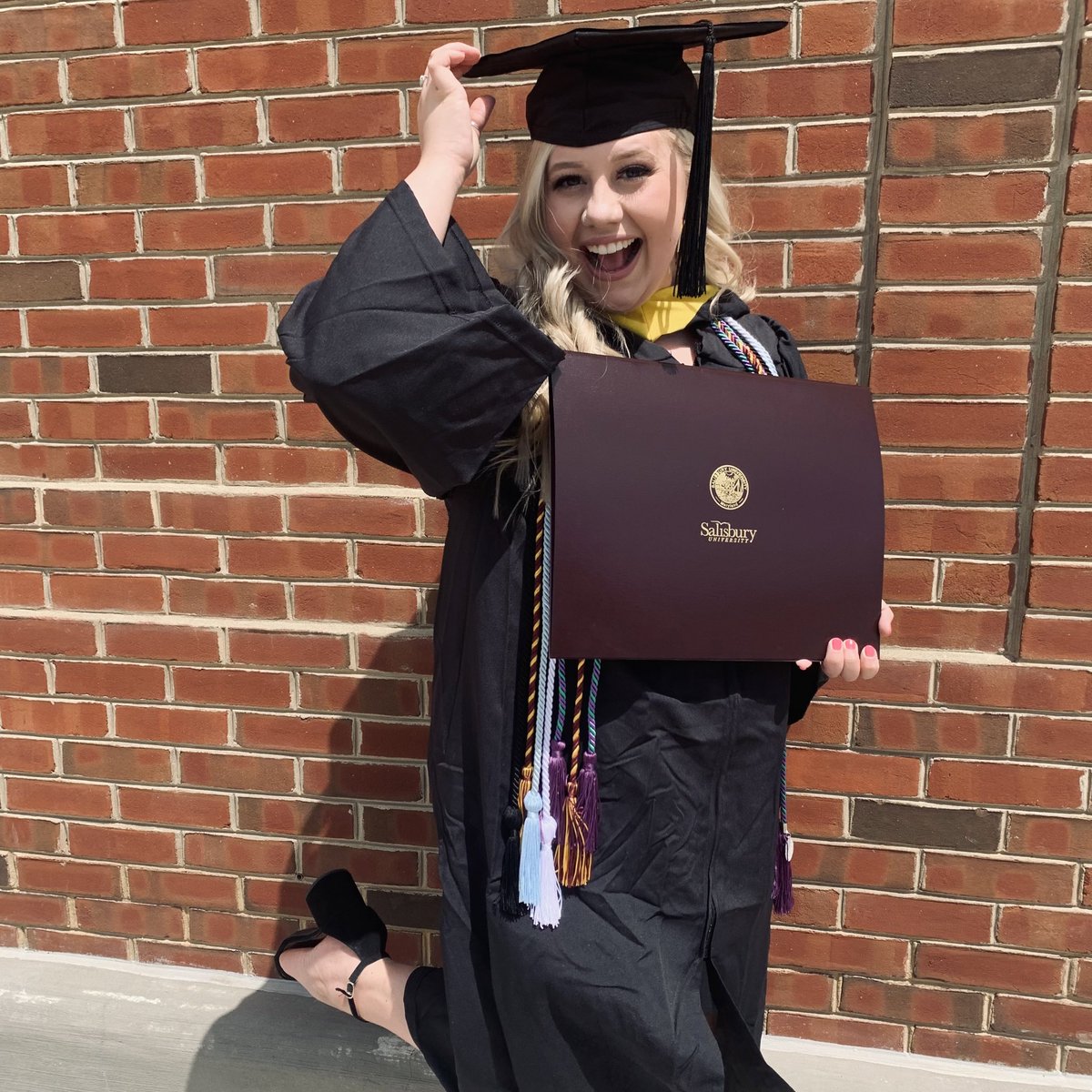su_pds's tweet photo. You Go Gull: Fellow MD Teacher of Promise Savanna Tull is excited about her plans for next year... and we are, too! The Early Childhood Education graduate will be teaching kindergarten at Woodson Elementary in Somerset County. Congratulations, Savanna! #YouGoGull @lahenry96 https://t.co/WlZGlmsnAk