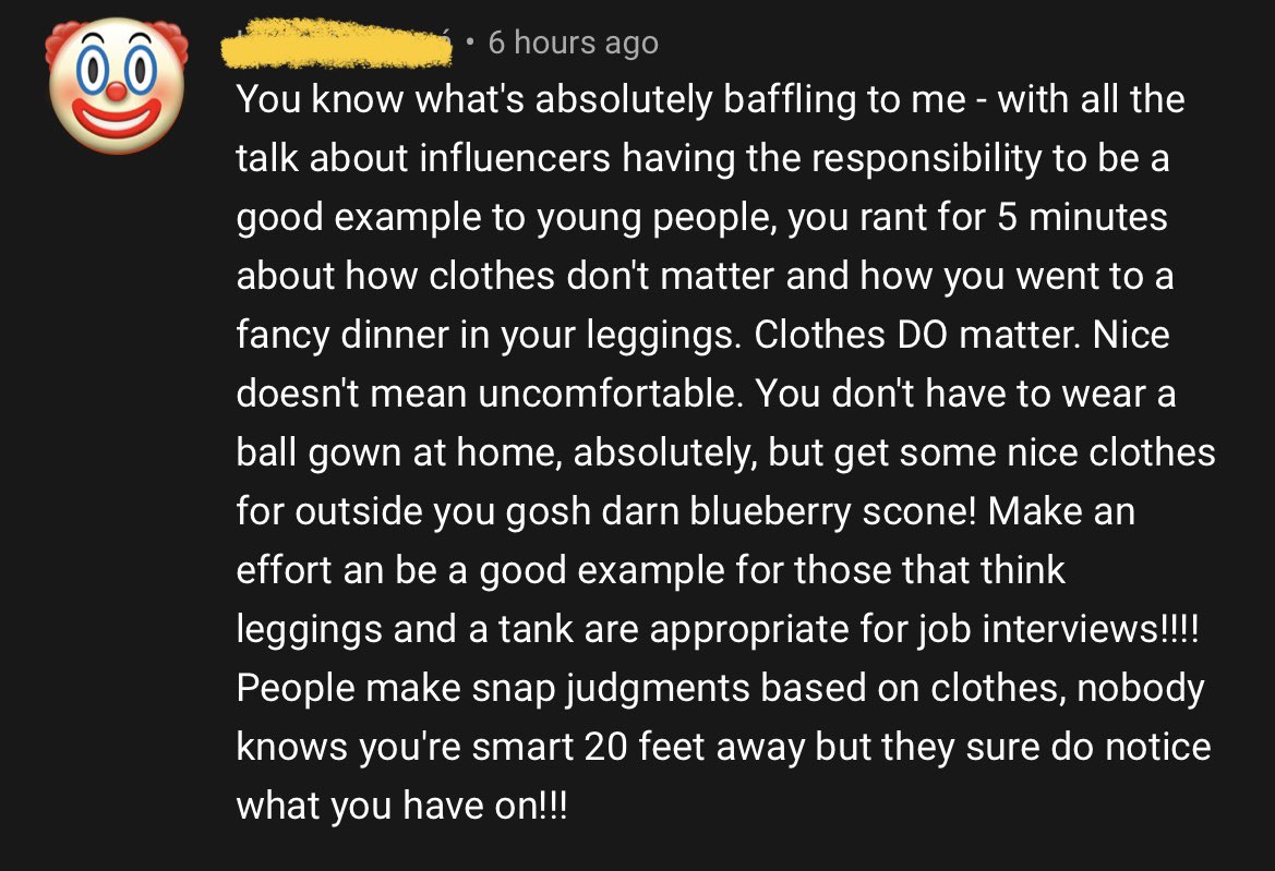 nailogical's tweet photo. I am bad clothes influencer
I’m sorry
I will regrettably not do better https://t.co/TWmkB5oi7C