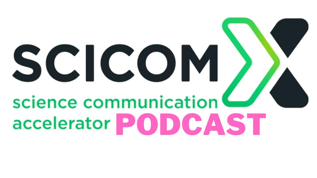 The Science Communication Accelerator Podcasts kicks off tomorrow (#scicomX. 

I hope it empowers many researchers and organizations to learn and maybe even step up their science communication research game :-).

#sciencecommunication #Wisskomm #Wissenschaftskommunikation