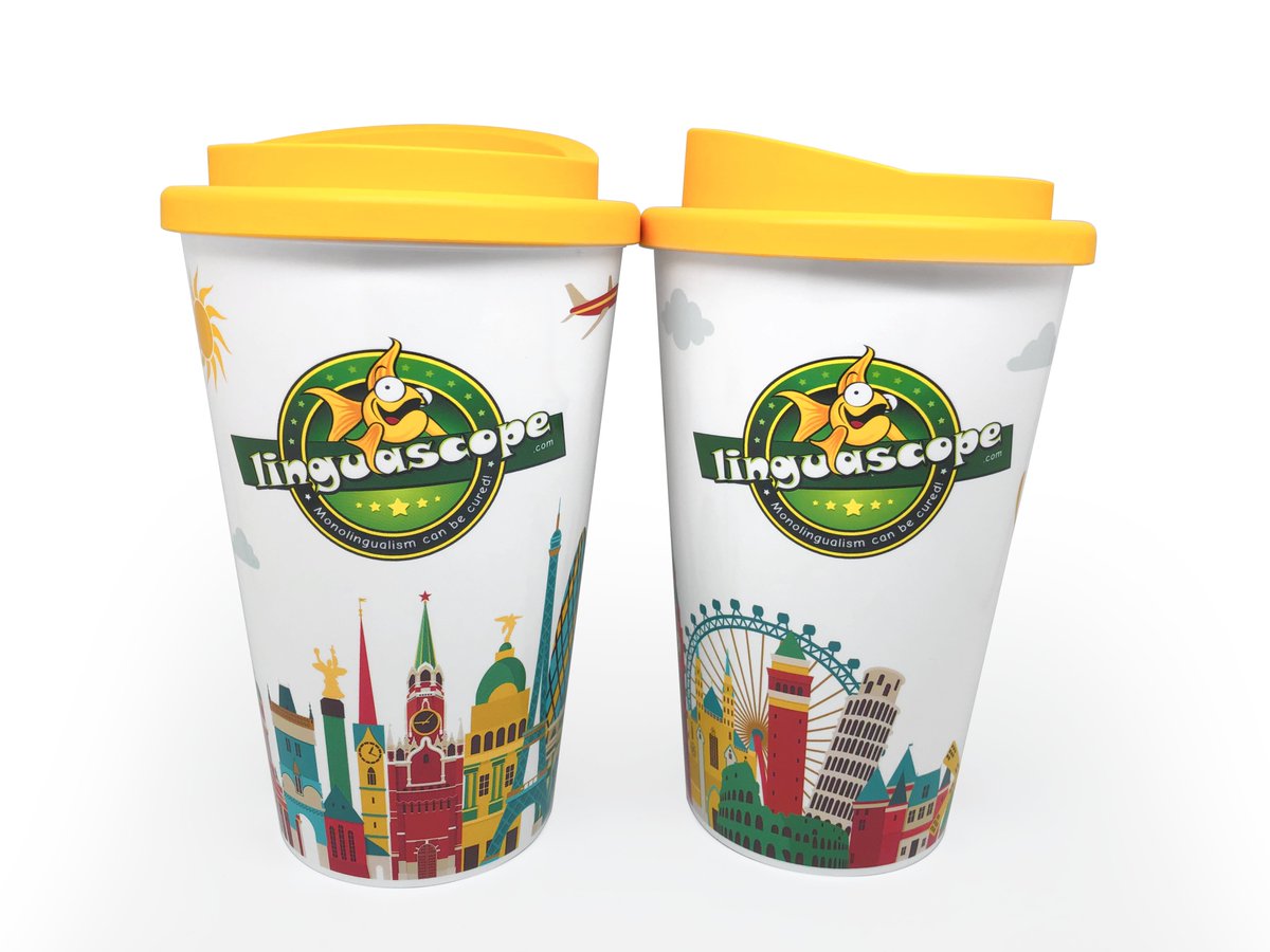 Back-to-school #giveaway 👩‍🏫👨‍🏫
Would you like one of our @Linguascope reusable coffee cups? We have 12 to give away!🥳
For a chance to win, simply follow us (if you don't already) &amp; retweet this post before the end of September. We'll select 2 winners every week.
Bonne chance! 🤞