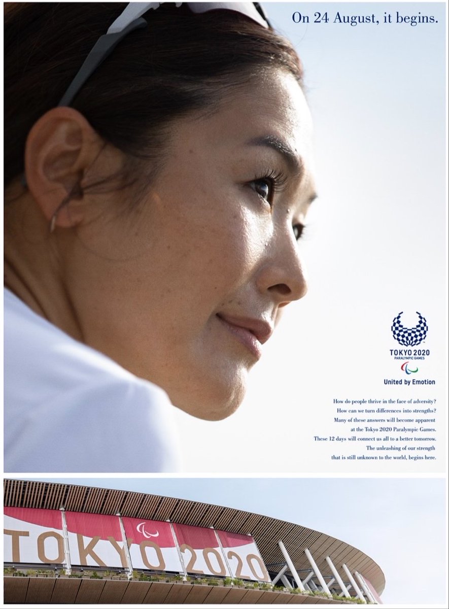Today, it begins. #Tokyo2020 #Paralympics