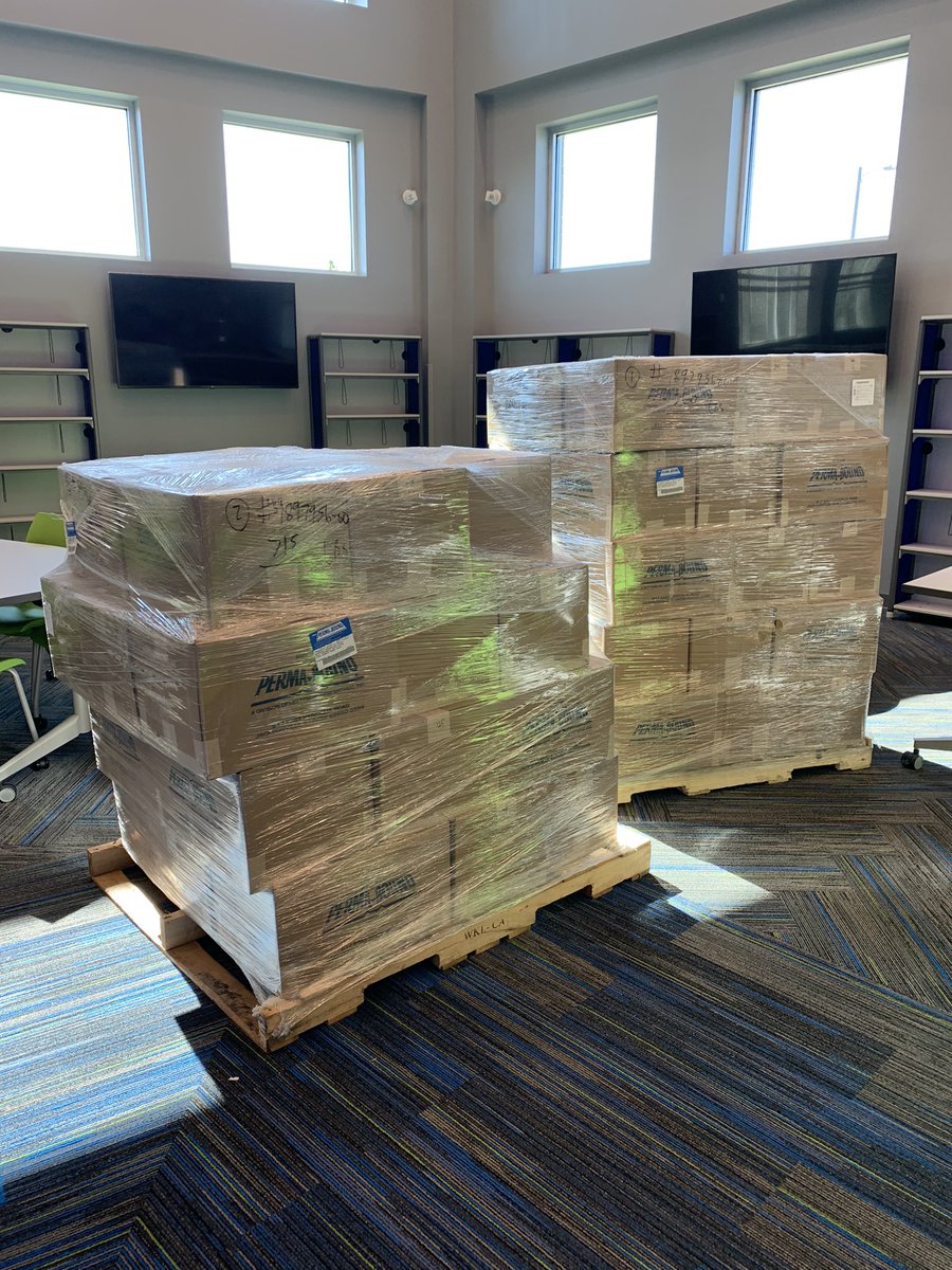 Look what just got delivered to <a href="/NIS_Wildcats/">Northport Intermediate School</a>!!!! It’s like CHRISTMAS!!!! Stay tuned for the final look! <a href="/BTSBBooks/">Bound to Stay Bound</a> <a href="/tcss_schools/">Tusc Co Schools</a>