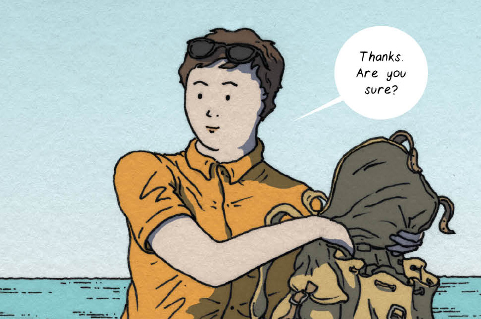 Probably just a personal grumble, but if you ask an artist for advice (and you're lucky enough to get a reply), it's always worth saying thank you. 