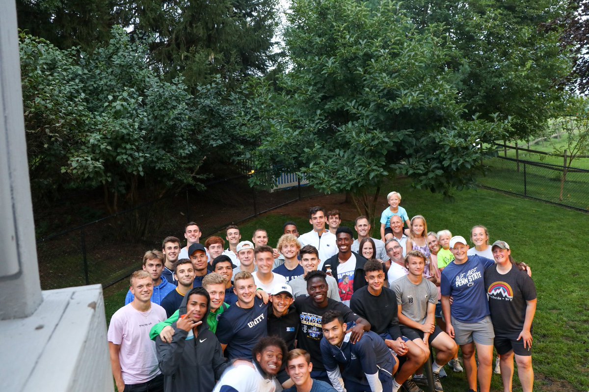 PennStateMSOC's tweet photo. Wrapped up preseason Sunday with some golf, good food and better company. 🏌️‍♂️🍽😎

#WeAre https://t.co/hQwBl3ZgQH