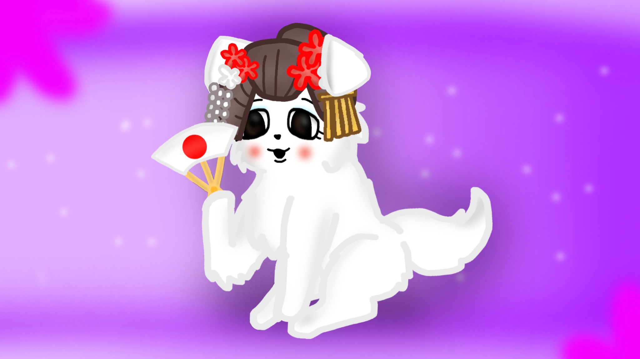 Pasteldreamy Kyoto Dog Gift 47都道府犬 京都 舞妓 Dog Furry Realstyle Redesign Kyoto Gift 扇子 Sakura T Co D09oev80gb Twitter