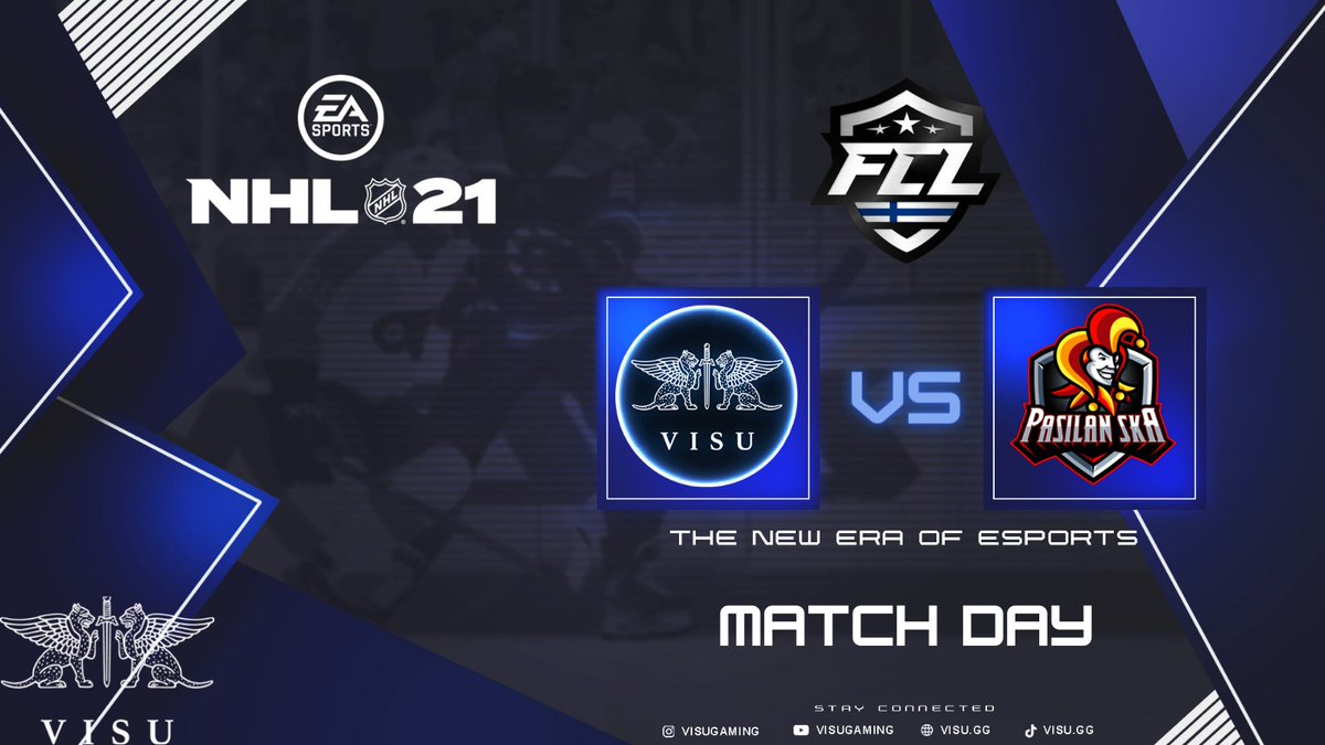 FCL continues tonight against <a href="/PasilanSKA/">Pasilan SKA</a>!👊They have started their tournament really well so we need to be focused! Come support us! ✌️

⏰21.00 CET/ 22.00 🇫🇮
📺twitch.tv/Sagee95

<a href="/NHLGamerCOM/">NHLGamer</a>, <a href="/esm_gg/">eSM 2023</a>, <a href="/SEULry/">SEUL</a>
#FCL2021 #MukanaWilhelm #kouvolanlakritsi