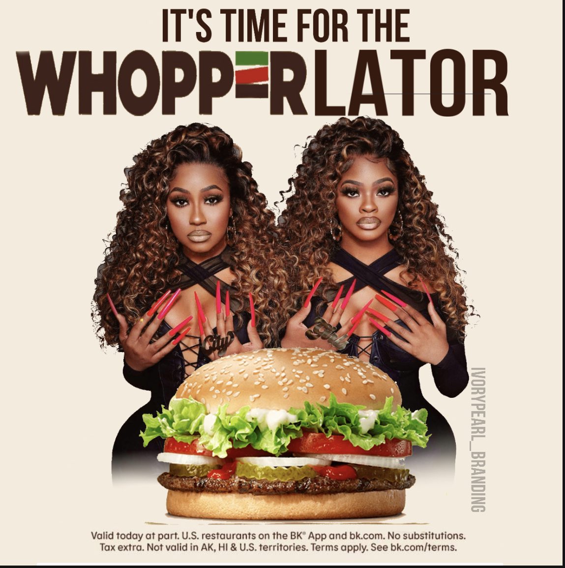 KelaAndTheB's tweet image. This was too fun not to try 🤣 Y’all I had a BLAST participating in the #acedtheassignment challenge  but with my own twist 🤎🥵 

CITY GIRLS X BURGER KING 
Tell Saweetie and McDonald’s we’re coming for them!

I most definitely UNDERSTOOD the assignment. 🐐