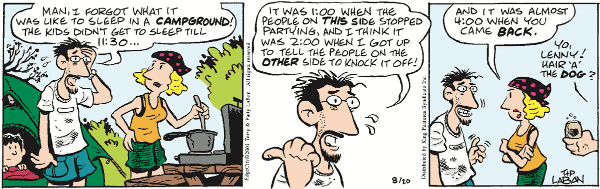 Nice try Lenny 🥴

Today's Comic of the Day is Edge City by <a href="/tlaban/">Terry LaBan</a>. Find more daily funny's online via: ow.ly/2vAQ50FWgS4 #MondayMotivation