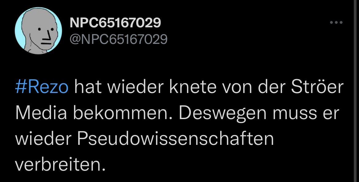 Jetzt geht das wieder los...

Diesmal wurde ich offenbar mindestens vom ÖRR, Grünen, der SPD  und Ströer bezahlt. 

Nice, läuft bei mir.
