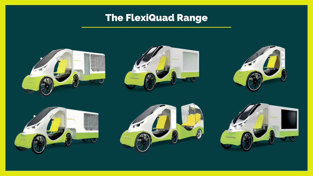 PeddleSmart's tweet image. Our FlexiQuad Range 🛣♻️