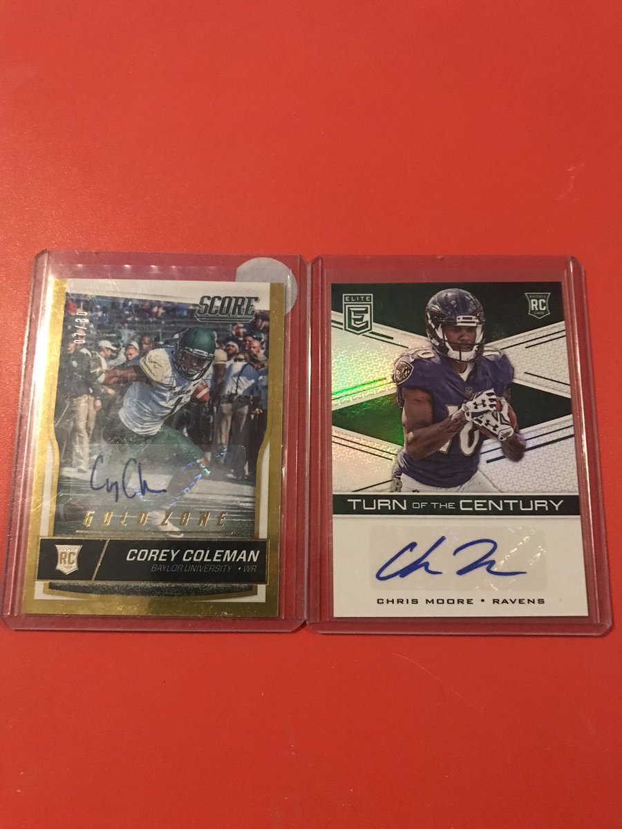 GIVEAWAY!
$10 PayPal 
Myles Turner /999
Joe Harris /249
Trey Mancini RC Auto
Sean Murphy /750
Corey Coleman /30
Chris Moore RC Auto
Winners will be announced at 50 followers
RT + Follow For Entry!
#giveaway #sportcards #MLB #NFL #NBA #Topps #Panini