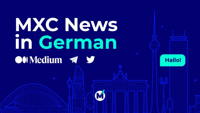 MXC_Global's tweet photo. The MXC LPWAN movement keeps growing!

👇 Make sure to give our German accounts some love.

✅@MXCfoundation
✅https://t.co/xFhA69ylfl https://t.co/rIHydcDWDt