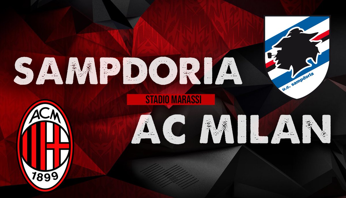 NonEvoluto's tweet photo. #SampMilan Ritorna il campionato, torna l'adrenalina pre partita. Nuove grafiche per una stagione da vivere tutti insieme. Si parte da #Genova, ostica per tradizione, con un centrocampo incerottato, ma con un arma in più rispetto l'anno scorso, @_OlivierGiroud_ 
Dai ragazzi 🔴⚫️ https://t.co/31SDr0jlwM