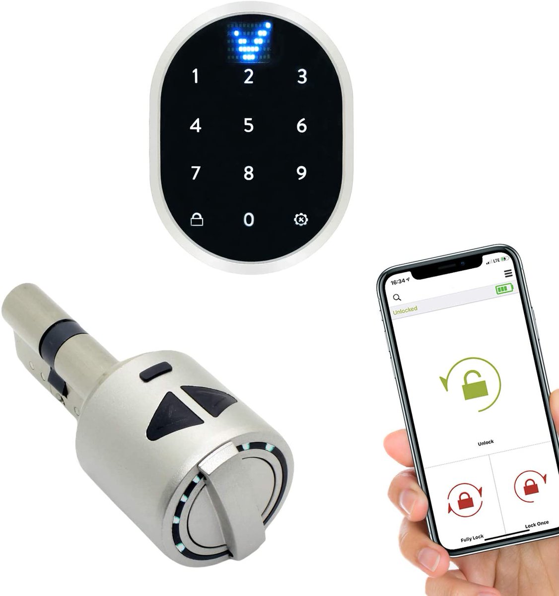 Desi Utopic R

In this post we will try to explain you all details of Desi Utopic R smart lock with keypad. This smart lock is unique by installation method. You can read all the detailed review at :

allsmartlocks.com/desi-utopicr-s…

#gadgets #smartlock #technology #lock