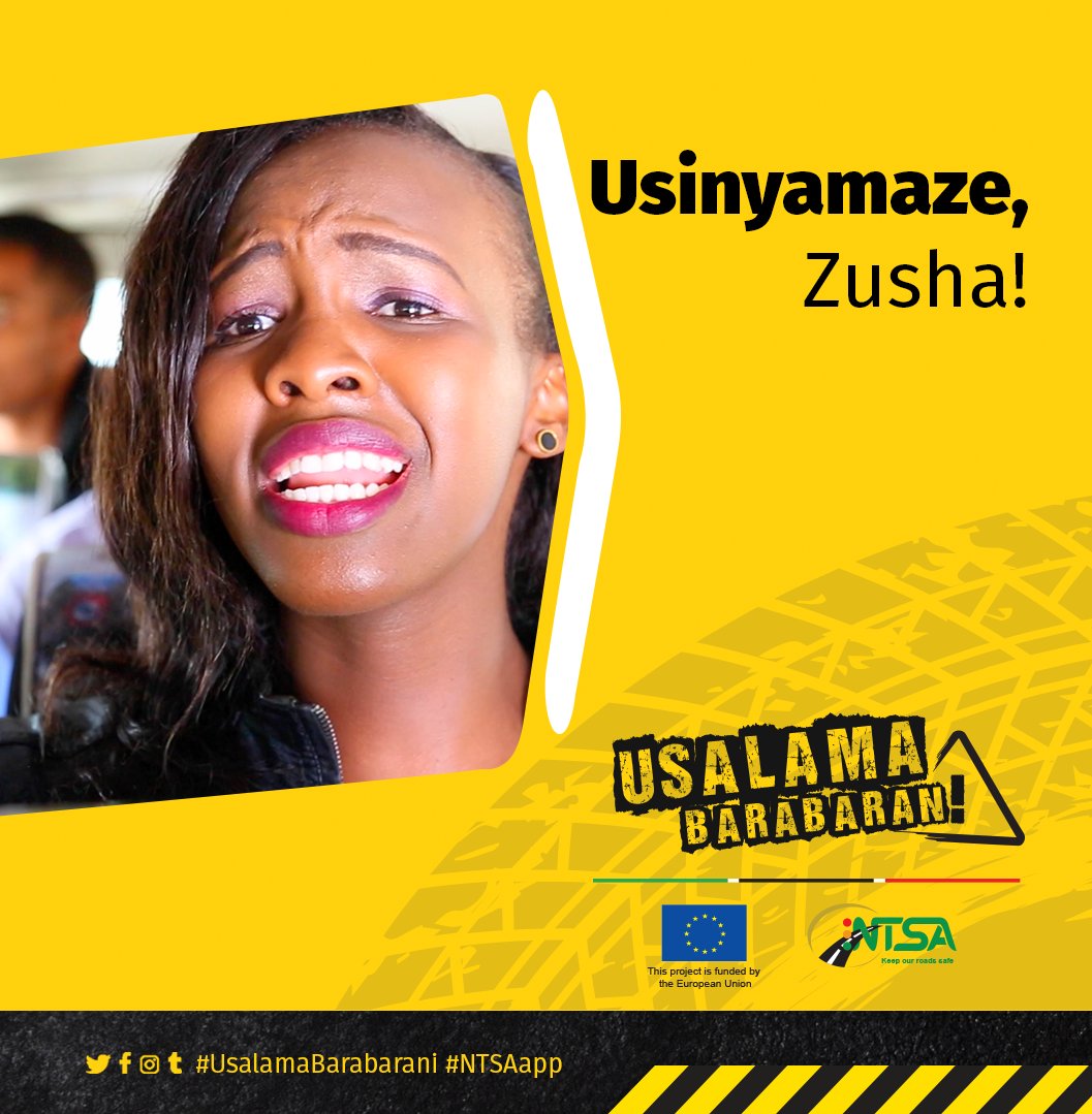 ghettofmke's tweet photo. Do not board overloaded matatus or buses. If all seats are occupied, wait for the next vehicle. 

Say NO to excess passengers.

#UsalamaBarabarani 
#FikaSalama 
#NTSA 
@EUinKenya
National Transport and Safety Authority-Kenya @SpokespersonGoK @InteriorKe https://t.co/ByQdoK52uK