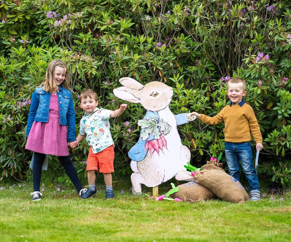 BeatrixPotterSo's tweet photo. Last week to see!

Join Peter Rabbit and his friends for an action-packed, educational Nature Trail through the gardens and woodlands of @FloorsCastle.

The trail will run 7 days a week until 31st of August, 10.30am- 4pm

#beatrixpotter #floorscastle #peterrabbittrail https://t.co/m1I1FplQdl