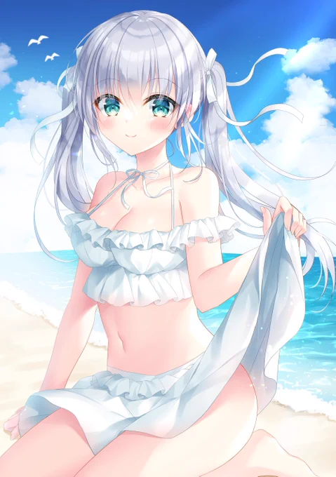 2人きりの砂浜…💎 