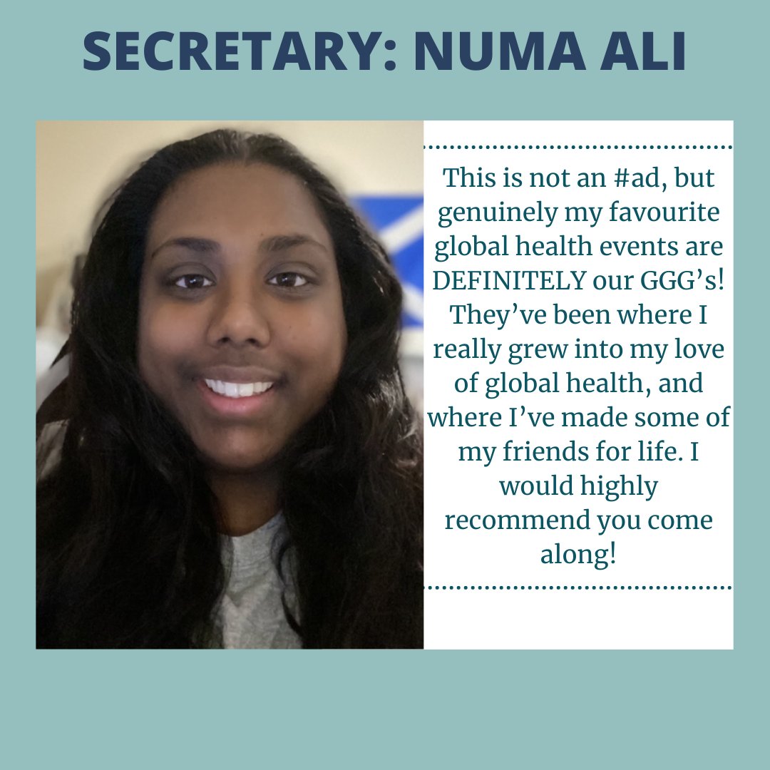 Introducing our beloved secretary: Numa💜 Read on to find out about her favourite global health events and keep an eye out for our upcoming events!
#globalhealth #publichealth #sfgh #studentsforglobalhealth #bartsandthelondon #barts #blsa #theroyallondonhospital #qmul #qmsu